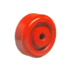 Red Caster Wheel