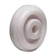 White Caster Wheel